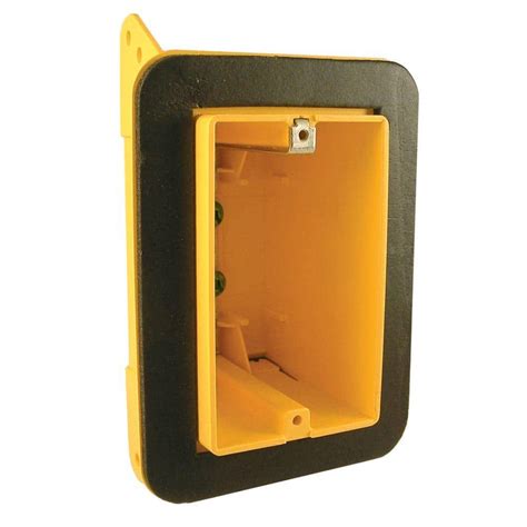 home depot vapor tight electrical box|electrical vapor barrier wall.